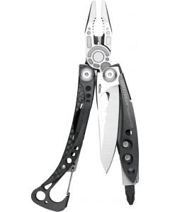 Leatherman Skeletool CX Pocket Multi-Tool w/ Nylon Sheath - Black DLC with Stainless Steel