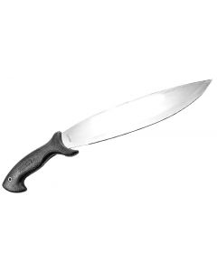 Schrade Bolo Machete 3Cr13 Stainless Steel Blade, Rat Tail Tang Safe-T-Grip Handle w/Sheath, Fire Starter, & Sharpening Stone
